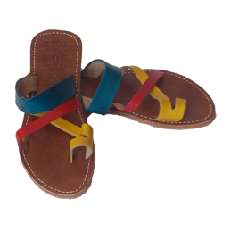 Woman's leather sandals