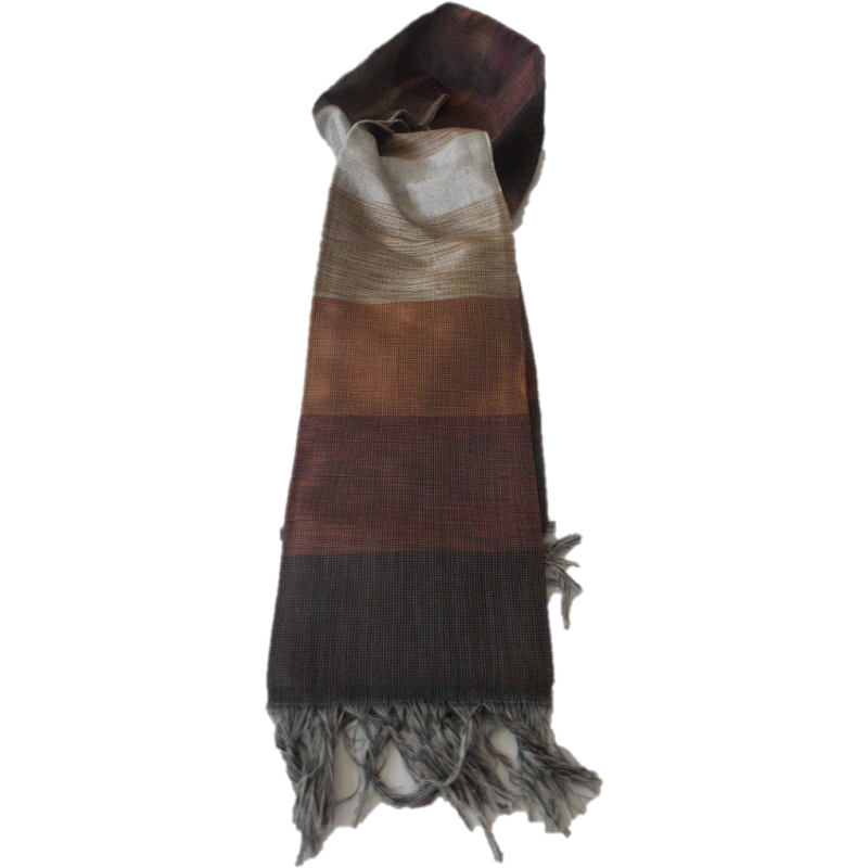 Handmade shawl - Brown